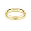 Eternity-Ring mit im Labor gezüchteten Diamanten, 0,05 Karat insgesamt, runde Form, 14-karätiges Gelbgold Eternity-Ring mit im Labor gezüchteten Diamanten, 0,05 Karat insgesamt, runde Form, 14-karätiges Gelbgold