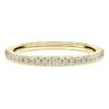 Eternity-Ring mit im Labor gezüchteten Diamanten, 0,2 Karat insgesamt, runde Form, 14 Karat Gelbgold Eternity-Ring mit im Labor gezüchteten Diamanten, 0,2 Karat insgesamt, runde Form, 14 Karat Gelbgold