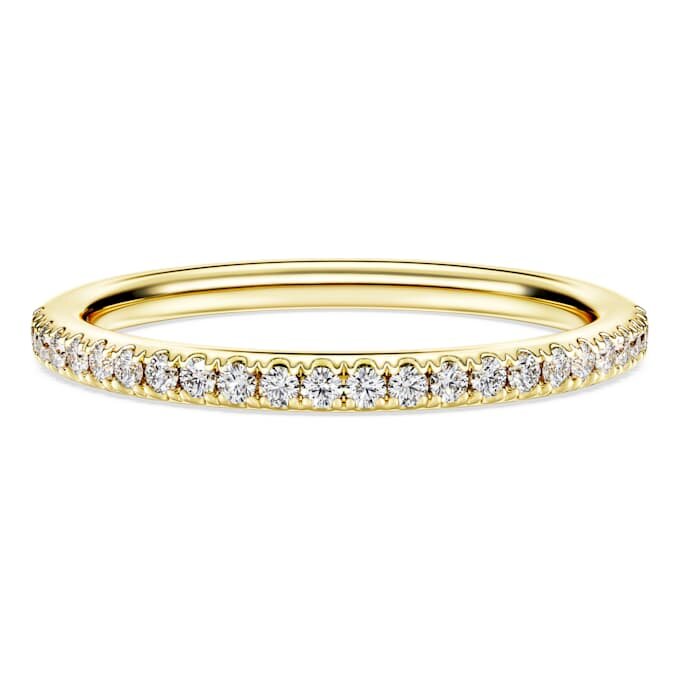 Eternity-Ring mit im Labor gezüchteten Diamanten, 0,2 Karat insgesamt, runde Form, 14 Karat Gelbgold Eternity-Ring mit im Labor gezüchteten Diamanten, 0,2 Karat insgesamt, runde Form, 14 Karat Gelbgold