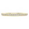 Eternity-Ring mit im Labor gezüchteten Diamanten, 0,2 Karat insgesamt, runde Form, 14 Karat Gelbgold Eternity-Ring mit im Labor gezüchteten Diamanten, 0,2 Karat insgesamt, runde Form, 14 Karat Gelbgold
