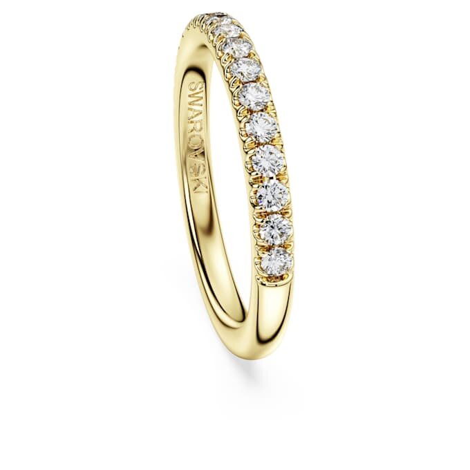 Eternity-Ring mit im Labor gezüchteten Diamanten, 0,4 Karat insgesamt, runde Form, 14-karätiges Gelbgold Eternity-Ring mit im Labor gezüchteten Diamanten, 0,4 Karat insgesamt, runde Form, 14-karätiges Gelbgold