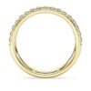 Eternity-Ring mit im Labor gezüchteten Diamanten, 0,4 Karat insgesamt, runde Form, 14-karätiges Gelbgold Eternity-Ring mit im Labor gezüchteten Diamanten, 0,4 Karat insgesamt, runde Form, 14-karätiges Gelbgold