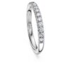 Eternity-Ring mit im Labor gezüchteten Diamanten, 0,4 Karat insgesamt, runde Form, 14K Weißgold Eternity-Ring mit im Labor gezüchteten Diamanten, 0,4 Karat insgesamt, runde Form, 14K Weißgold