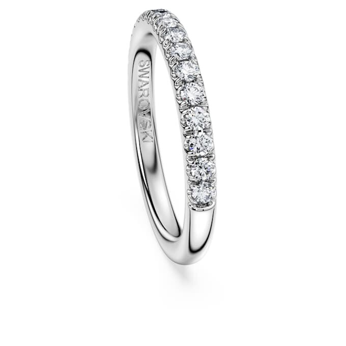 Eternity-Ring mit im Labor gezüchteten Diamanten, 0,4 Karat insgesamt, runde Form, 14K Weißgold Eternity-Ring mit im Labor gezüchteten Diamanten, 0,4 Karat insgesamt, runde Form, 14K Weißgold