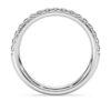 Eternity-Ring mit im Labor gezüchteten Diamanten, 0,4 Karat insgesamt, runde Form, 14K Weißgold Eternity-Ring mit im Labor gezüchteten Diamanten, 0,4 Karat insgesamt, runde Form, 14K Weißgold