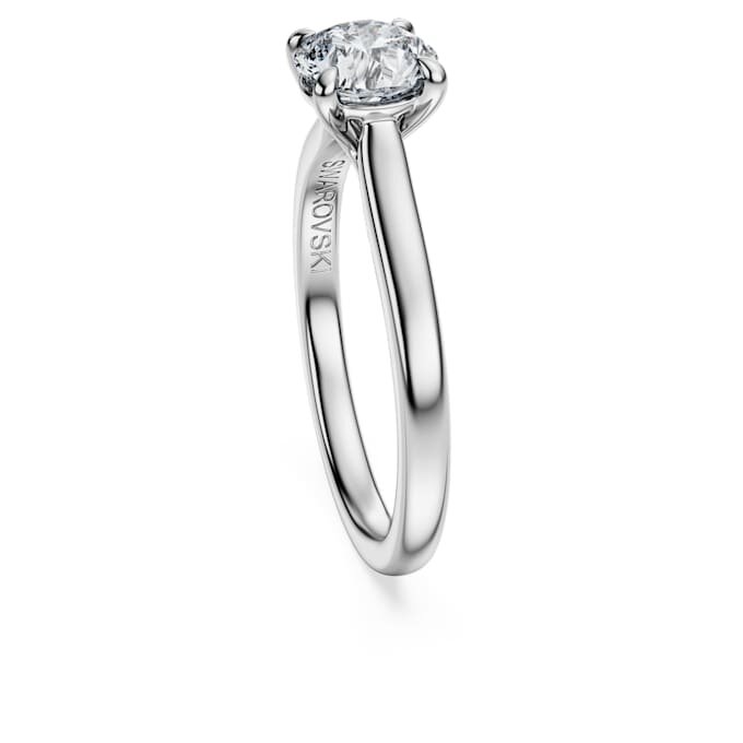 Eternity-Ringe mit im Labor gezüchteten Diamanten, 1 Karat insgesamt, runde Form, 14 Karat Weißgold Eternity-Ringe mit im Labor gezüchteten Diamanten, 1 Karat insgesamt, runde Form, 14 Karat Weißgold