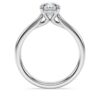 Eternity-Ringe mit im Labor gezüchteten Diamanten, 1 Karat insgesamt, runde Form, 14 Karat Weißgold Eternity-Ringe mit im Labor gezüchteten Diamanten, 1 Karat insgesamt, runde Form, 14 Karat Weißgold