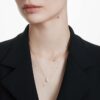Eternity-Solitär-Anhänger mit im Labor gezüchteten Diamanten, 1 Karat insgesamt, runde Form, 14 Karat Gelbgold Eternity-Solitär-Anhänger mit im Labor gezüchteten Diamanten, 1 Karat insgesamt, runde Form, 14 Karat Gelbgold