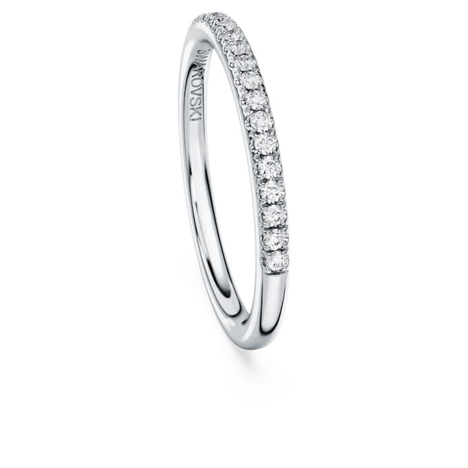 Ewigkeitsring mit im Labor gezüchteten Diamanten, 0,2 Karat insgesamt, runde Form, 14 Karat Weißgold Ewigkeitsring mit im Labor gezüchteten Diamanten, 0,2 Karat insgesamt, runde Form, 14 Karat Weißgold
