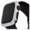 Funkelndes Etui für Apple Watch® Series 4 & 5, 40 mm, silberfarben Funkelndes Etui für Apple Watch® Series 4 & 5, 40 mm, silberfarben