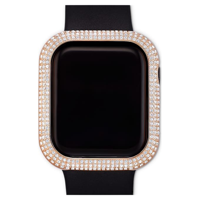 Funkelndes Gehäuse für Apple Watch® Series 4 & 5, 40 mm, Roségold-Farbton Funkelndes Gehäuse für Apple Watch® Series 4 & 5, 40 mm, Roségold-Farbton