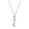 Galaxy-Anhänger mit im Labor gezüchteten Diamanten, 0,9 Karat insgesamt, verschiedene Formen, 14 Karat Weißgold Galaxy-Anhänger mit im Labor gezüchteten Diamanten, 0,9 Karat insgesamt, verschiedene Formen, 14 Karat Weißgold