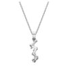 Galaxy-Anhänger mit im Labor gezüchteten Diamanten, 0,9 Karat insgesamt, verschiedene Formen, 14 Karat Weißgold Galaxy-Anhänger mit im Labor gezüchteten Diamanten, 0,9 Karat insgesamt, verschiedene Formen, 14 Karat Weißgold