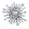 Galaxy-Ring mit im Labor gezüchteten Diamanten, 9,5 Karat insgesamt, verschiedene Formen, 18 Karat Weißgold Galaxy-Ring mit im Labor gezüchteten Diamanten, 9,5 Karat insgesamt, verschiedene Formen, 18 Karat Weißgold