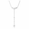 Galaxy Y-Halskette mit im Labor gezüchteten Diamanten, 0,7 Karat insgesamt, verschiedene Schliffformen, Sterlingsilber Galaxy Y-Halskette mit im Labor gezüchteten Diamanten, 0,7 Karat insgesamt, verschiedene Schliffformen, Sterlingsilber
