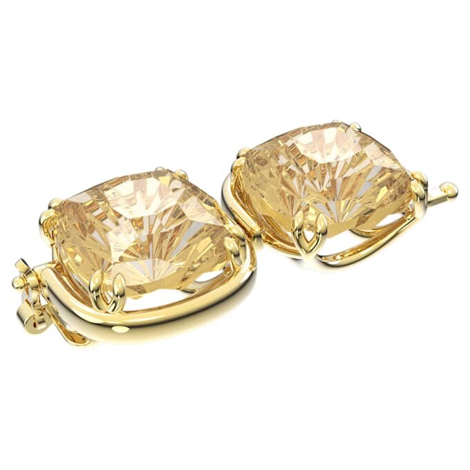 Harmonia-Verlängerungsstein im Kissenschliff, goldfarben, vergoldet Harmonia-Verlängerungsstein im Kissenschliff, goldfarben, vergoldet