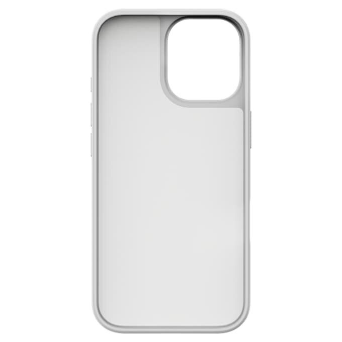 High Smartphone-Hülle mit flachen Kristallen auf der Rückseite, iPhone® 17, silberfarben High Smartphone-Hülle mit flachen Kristallen auf der Rückseite, iPhone® 17, silberfarben