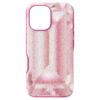 High Smartphone-Hülle mit Kristall-Print-Motiv, iPhone® 16, Rosa High Smartphone-Hülle mit Kristall-Print-Motiv, iPhone® 16, Rosa