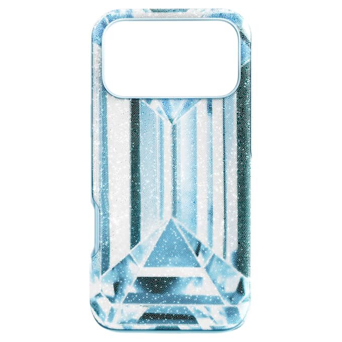 Hochwertige Smartphone-Hülle mit Kristalleffekt, iPhone® 17 Pro Max, Blau Hochwertige Smartphone-Hülle mit Kristalleffekt, iPhone® 17 Pro Max, Blau