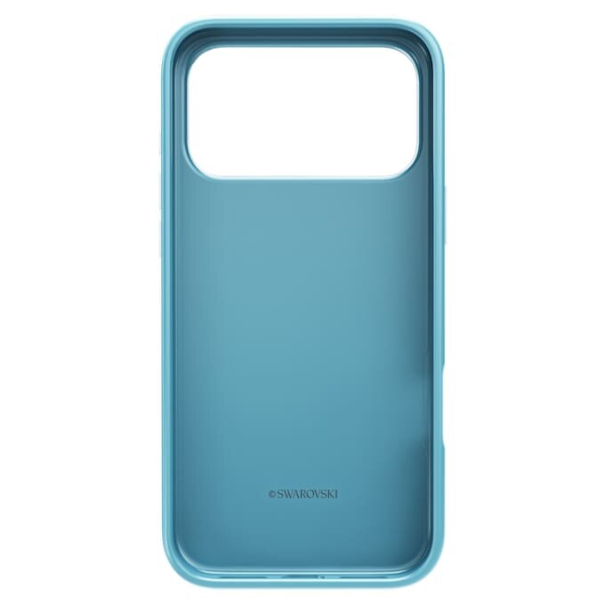 Hochwertige Smartphone-Hülle mit Kristalleffekt, iPhone® 17 Pro Max, Blau Hochwertige Smartphone-Hülle mit Kristalleffekt, iPhone® 17 Pro Max, Blau