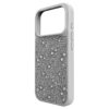 Hohe Smartphone-Hülle mit flachen Kristallen, iPhone® 17 Pro, silberfarben Hohe Smartphone-Hülle mit flachen Kristallen, iPhone® 17 Pro, silberfarben