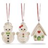 „Holiday Cheers“ Lebkuchen-Anhänger-Set „Holiday Cheers“ Lebkuchen-Anhänger-Set