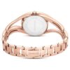 Hyperbola Armreihuhr, Swiss Made, Metallarmband, Roségoldfarben, roségoldfarbene Oberfläche Hyperbola Armreihuhr, Swiss Made, Metallarmband, Roségoldfarben, roségoldfarbene Oberfläche