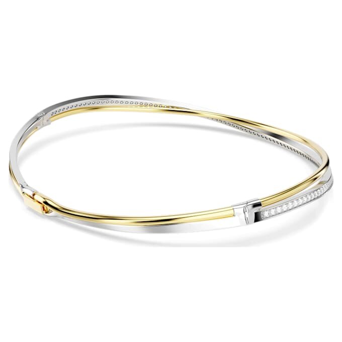 Hyperbola-Choker, Rundschliff, Weiß, Mixed-Metal-Finish Hyperbola-Choker, Rundschliff, Weiß, Mixed-Metal-Finish