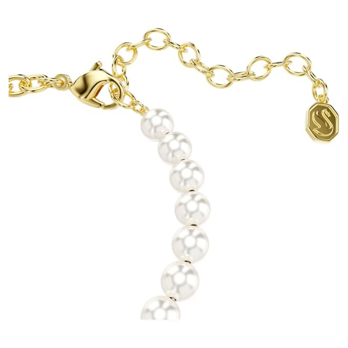 Idyllia-Armband Kristallperle, Rundschliff, Teddy, Goldton, vergoldet Idyllia-Armband Kristallperle, Rundschliff, Teddy, Goldton, vergoldet