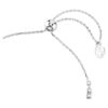 Idyllia-Armband mit gemischten Schliffen, Herz mit Pfeil, weiß, rhodiniert Idyllia-Armband mit gemischten Schliffen, Herz mit Pfeil, weiß, rhodiniert