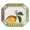 Idyllia-Tablett aus Porzellan, Kristall-Druckmotiv, Citron, klein, mehrfarbig Idyllia-Tablett aus Porzellan, Kristall-Druckmotiv, Citron, klein, mehrfarbig