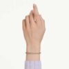 Imber Emily Tennisarmband mit rundgeschliffenen Kristallen, schwarz, roségoldfarben plattiert Imber Emily Tennisarmband mit rundgeschliffenen Kristallen, schwarz, roségoldfarben plattiert