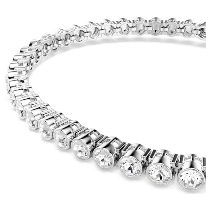 Imber Emily Tennisarmband, Rundschliff, Weiß, rhodiniert Imber Emily Tennisarmband, Rundschliff, Weiß, rhodiniert