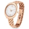Imber Oval Uhr, Swiss Made, Metallarmband, goldfarben, roségoldfarbenes Finish Imber Oval Uhr, Swiss Made, Metallarmband, goldfarben, roségoldfarbenes Finish