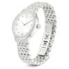 Imber-Uhr Swiss Made, Metallarmband, silberfarben, Edelstahl