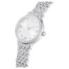 Imber-Uhr Swiss Made, Metallarmband, silberfarben, Edelstahl