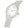 Imber-Uhr Swiss Made, Metallarmband, silberfarben, Edelstahl