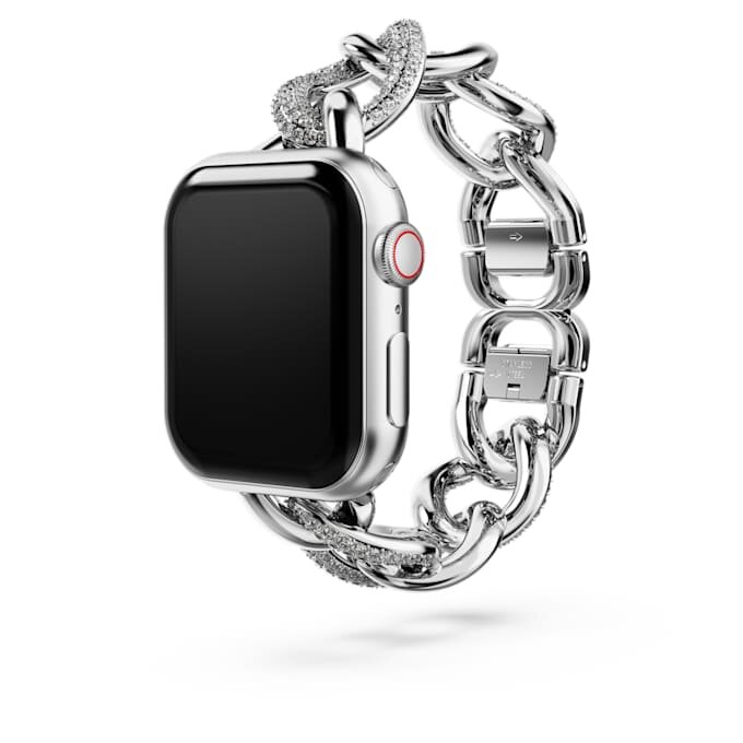 Kettenarmband für Apple Watch® 40 mm & 41 mm, silberfarben, Edelstahl Kettenarmband für Apple Watch® 40 mm & 41 mm, silberfarben, Edelstahl