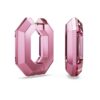 Lucent Ohrringe in Achteckform, klein, rosa