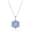 Magic Set Schneeflocke, Blau, rhodiniert Magic Set Schneeflocke, Blau, rhodiniert