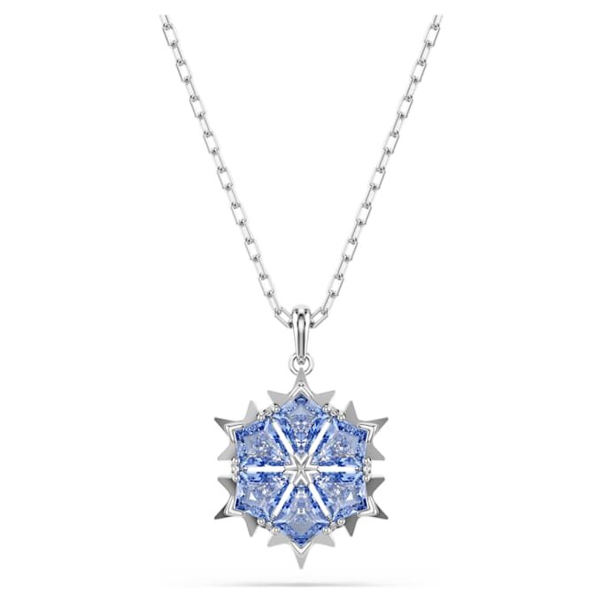 Magic Set Schneeflocke, Blau, rhodiniert Magic Set Schneeflocke, Blau, rhodiniert