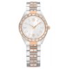 Matrix Date Uhr, Swiss Made, Metallarmband, roségoldfarben, Mischmetall-Finish Matrix Date Uhr, Swiss Made, Metallarmband, roségoldfarben, Mischmetall-Finish