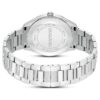 Matrix Date Uhr Swiss Made, Metallarmband, silberfarben, Edelstahl