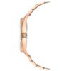 Matrix-Datumsuhr „Swiss Made“, Metallarmband, roségoldfarben, roségoldfarbene Oberfläche Matrix-Datumsuhr „Swiss Made“, Metallarmband, roségoldfarben, roségoldfarbene Oberfläche