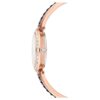 Matrix Pearl Armreif-Uhr, Swiss Made, Kristallarmband, schwarz, roségoldfarbenes Finish Matrix Pearl Armreif-Uhr, Swiss Made, Kristallarmband, schwarz, roségoldfarbenes Finish
