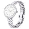Matrix Tennis 7-Link-Uhr, Swiss Made, Metallarmband, silberfarben, Edelstahl Matrix Tennis 7-Link-Uhr, Swiss Made, Metallarmband, silberfarben, Edelstahl