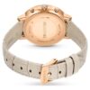 Matrix Tennis Chrono Uhr, Swiss Made, Lederarmband, beige, roségoldfarben Matrix Tennis Chrono Uhr, Swiss Made, Lederarmband, beige, roségoldfarben