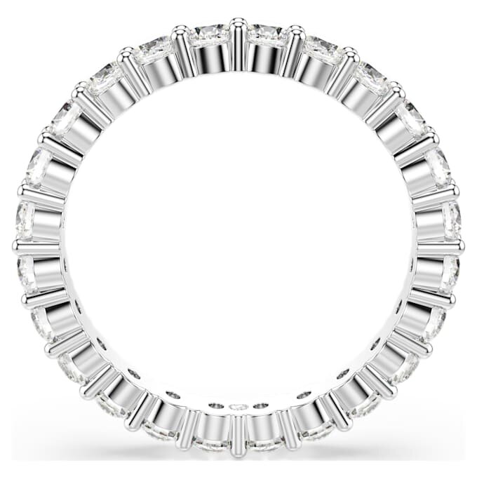 Matrix Vittore Ring, Rundschliff, Weiß, silberfarben Matrix Vittore Ring, Rundschliff, Weiß, silberfarben
