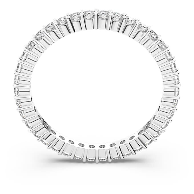 Matrix Vittore Ring, Rundschliff, Weiß, silberfarben Matrix Vittore Ring, Rundschliff, Weiß, silberfarben