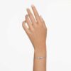 Mesmera-Armband mit gemischten Schliffen, blau, rhodiniert Mesmera-Armband mit gemischten Schliffen, blau, rhodiniert